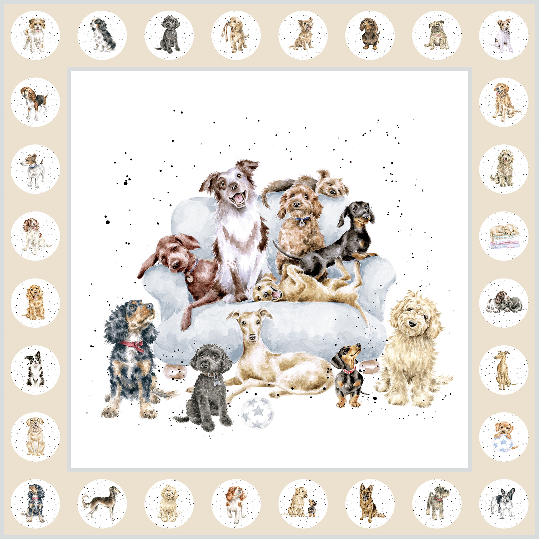 MAS10411-E, Whiskers & Paws by Hannah Dale (7/24)
