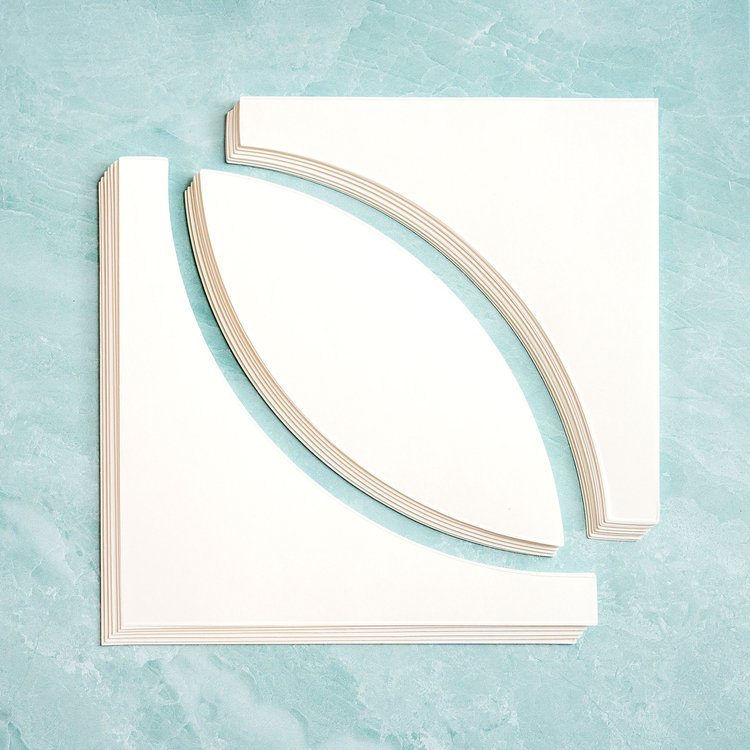 PEP225 Orange Blossom Freezer Paper Templates - 25 Sets