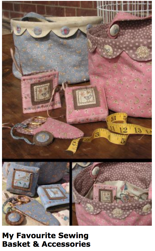 HP-P081, Pattern, My Favourite Sewing Basket by Anni Downs