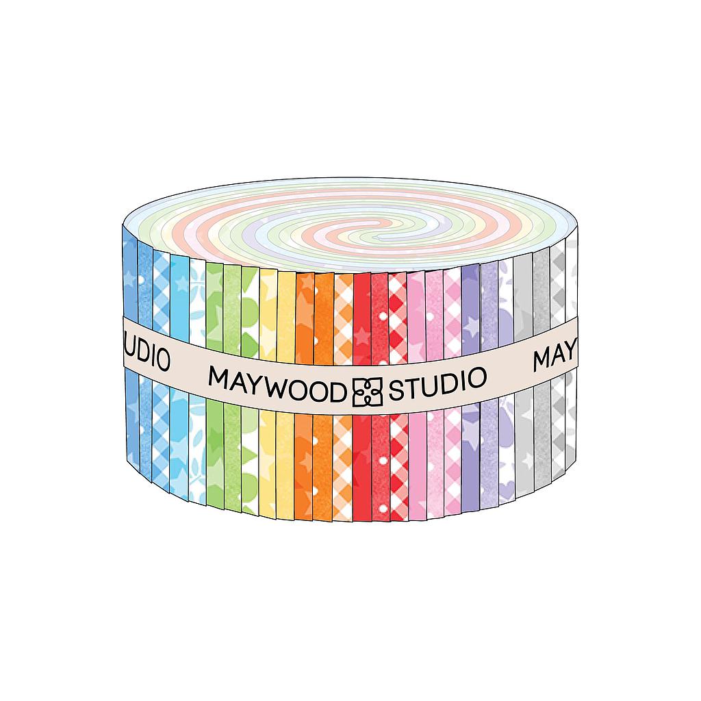 ST-MASPLAY, 2.5" Strips Playtime Flannel (40pc) (8/24)