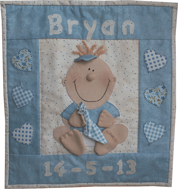 It's a Boy… Birth Panel incl. ABC