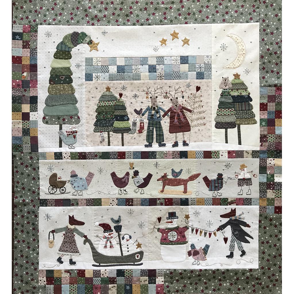 LA-WP7, Pattern, Set (6 in total) Winter Playground