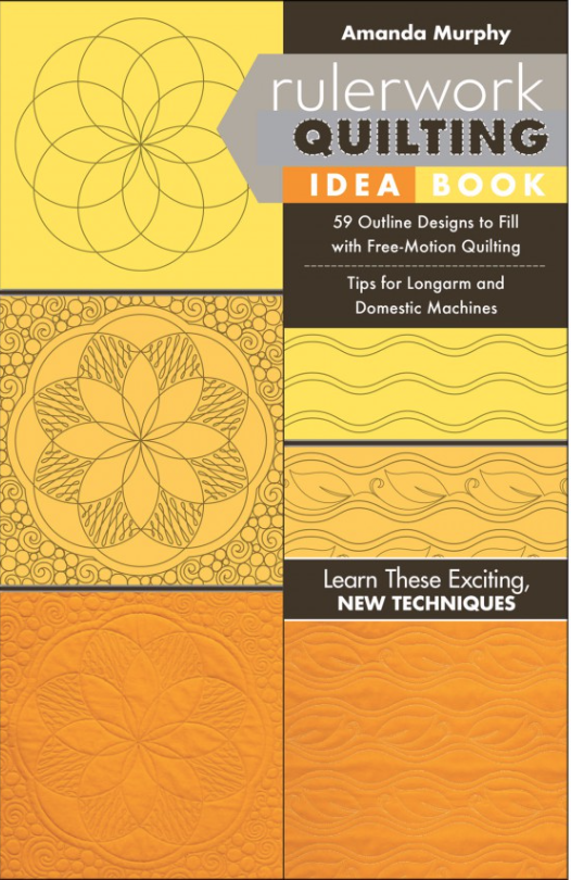 Rulerwork Quilting Idea Book by Amanda Murphy