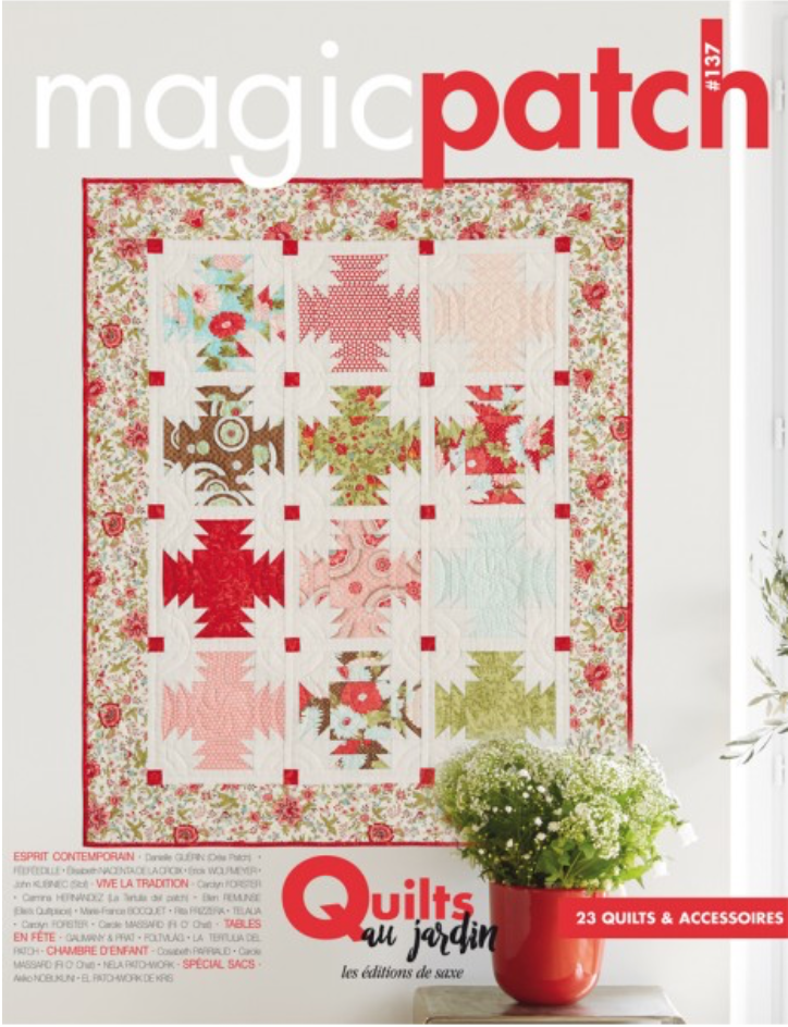 Magic Patch nr. 137, Quilts au Jardin