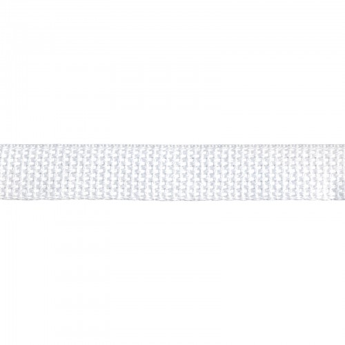 BW029, Webbing, 2,5 x 300 cm, White