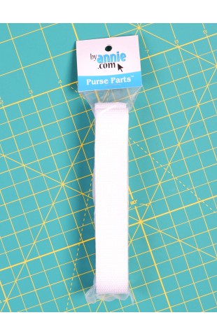 Strapping White Ploypro 1" wide, 6 yards long white for bags