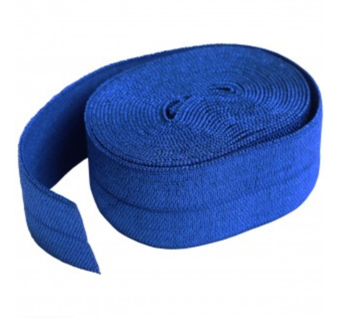 SUP211-2-BLAST OFF BLUE, Fold over Elastic Blast off Blue (20mm, 2 yard package) ByAnnie