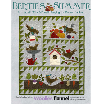 ATN1601-ATN1604, Pattern, Set (4 in total) Berties Summer, by Bonnie Sullivan (English)