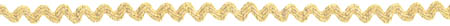 Maize Ric Rac (0.25", 6mm) - 36 YDS