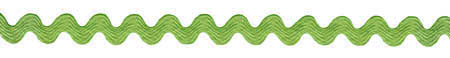 Lime Ric Rac (0.375", 9mm) - 24 YDS