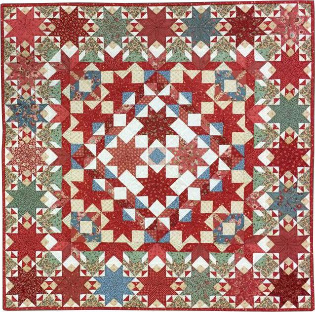 Pattern, Stampin' Stars by Anke de Haan