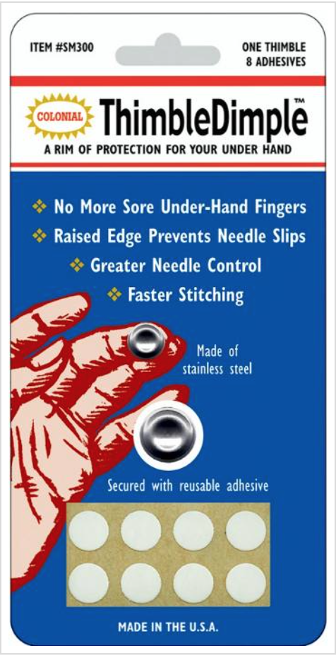 Thimble Dimple (1 thimble, 8 adhesives)
