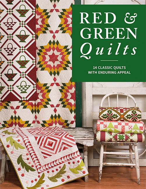 B1551, Red & Green Quilts - 14 Classic Quilts with Enduring Appeal