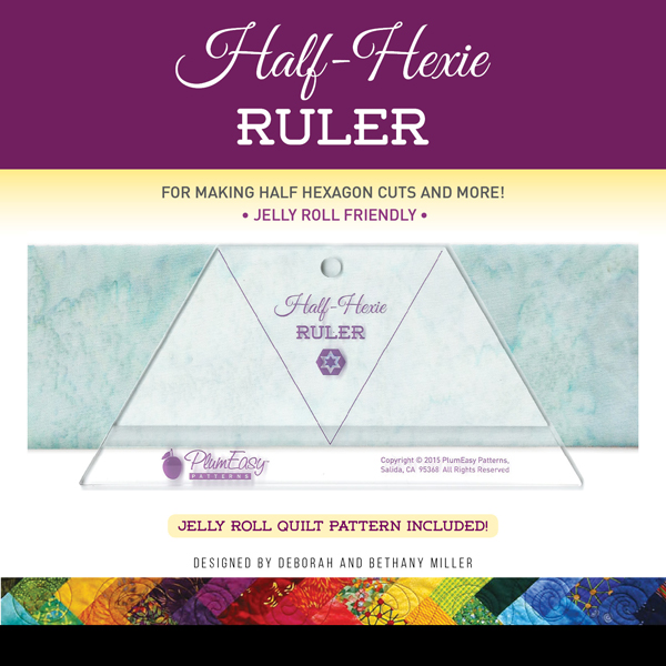PEP208 Half Hexie Ruler