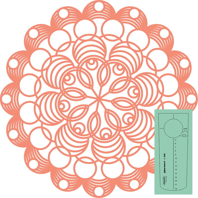 WT-ARTCIR5-HS, Circles 05, Circle Measurement 2", High Shank by Westalee