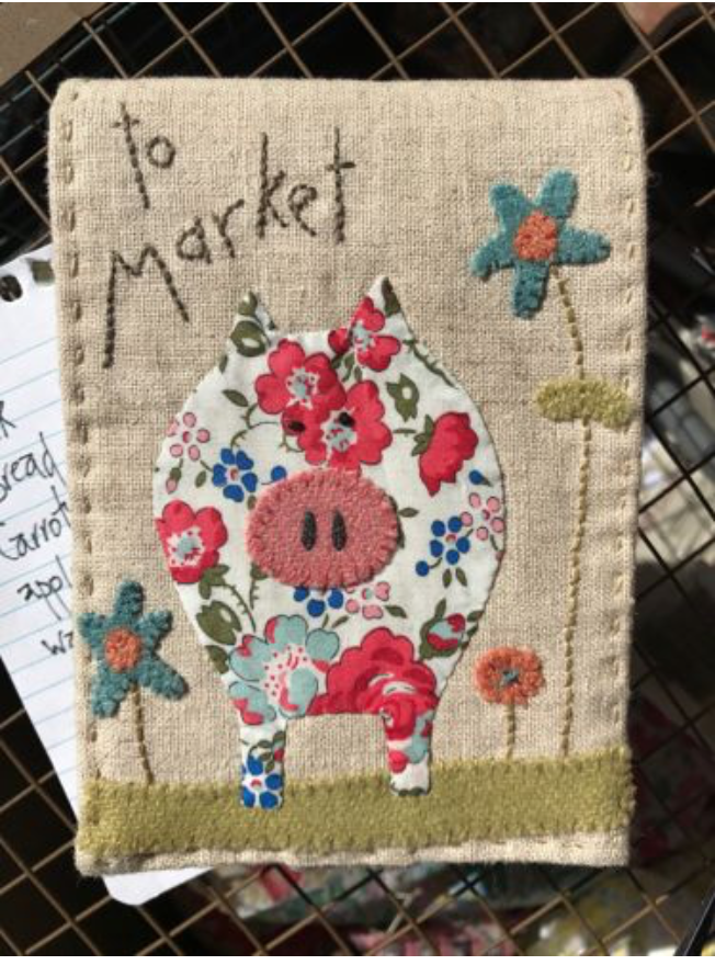 To Market Notepad - Pattern