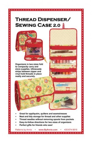 PBA107-2, Pattern, Thread Dispenser/Sewing Case 2.0 (English) ByAnnie