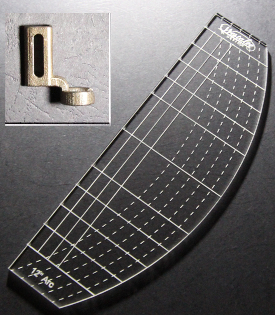 High Shank Special Ruler Foot with 12" Arc and Stable Tape (WRF-SS-HSS)