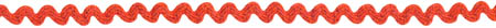 Orange Ric Rac (0.25", 6mm) - 36 YDS