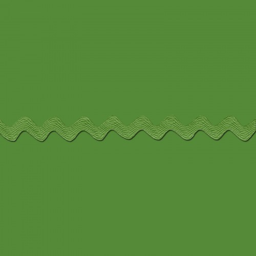 GAN765041-550, Lime Ric Rac (0.625", 150mm) - 24 YDS