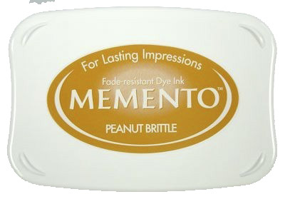 ME-802, Peanut Brittle Ink Pad 10 x 6 cm - Memento