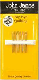 (8266-0011) John James size 11 Big Eye Needles